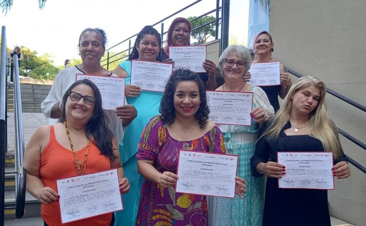  Primeira formatura de Promotoras Legais Populares no RS aconteceu em 16/12