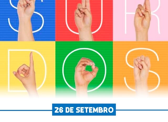  26 de setembro é o Dia do Surdo, data que celebra a consciência e a inclusão