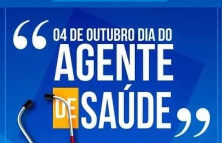  Em 4 de outubro, o Dia do Agente Comunitário de Saúde (ACS)