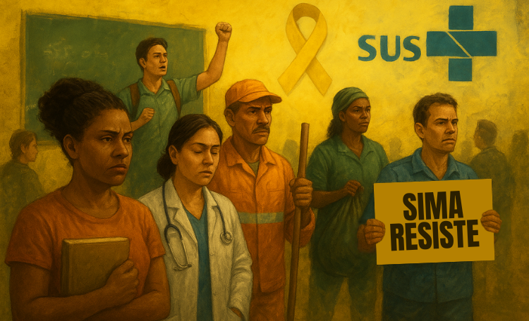  SETEMBRO AMARELO E 35 ANOS DO SUS: SERVIDORES ADOECEM E SIMA RESISTE